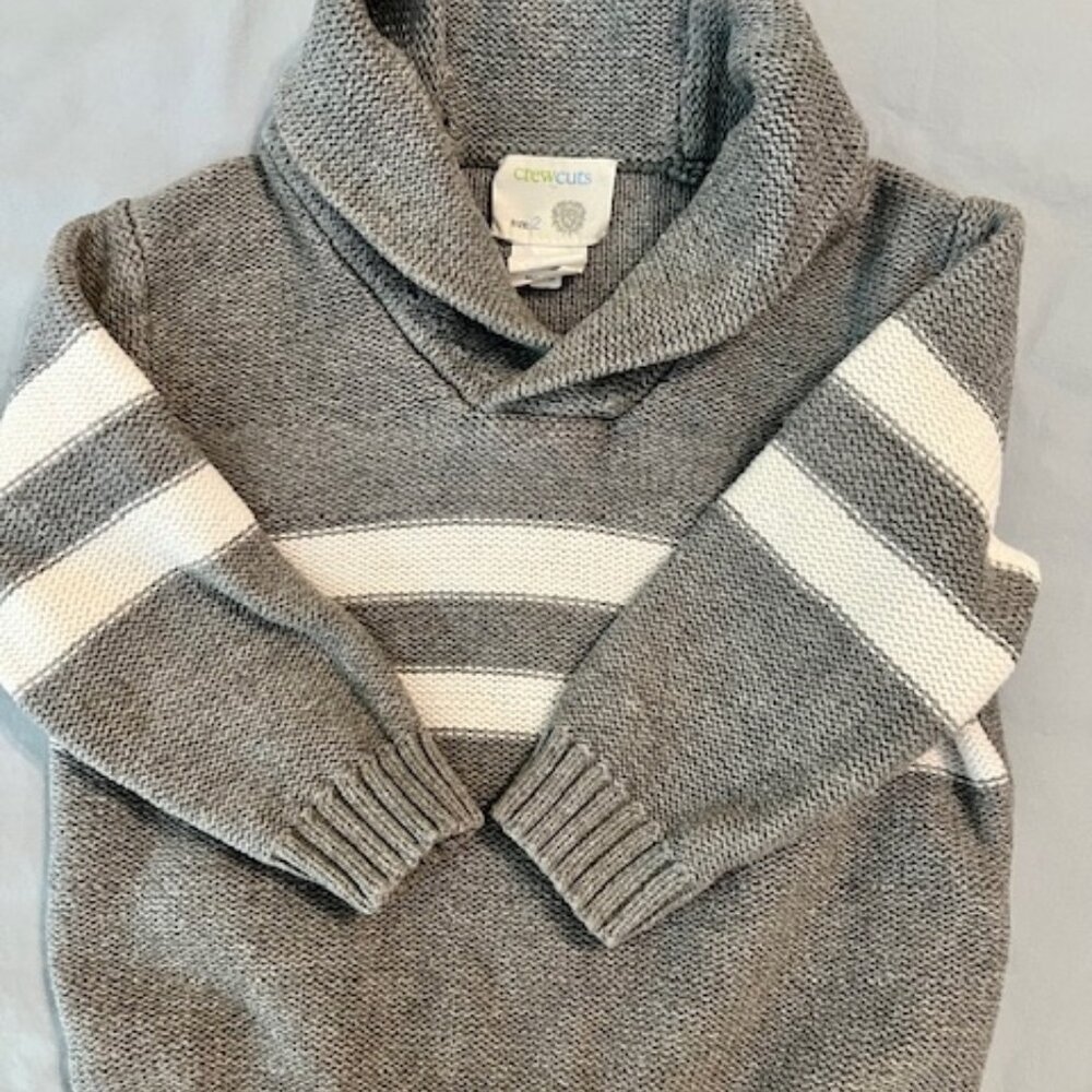 Toddler Shawl Collar Sweater